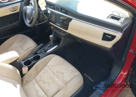 2015 Toyota Corolla Le z USA, uszkodzony, nr VIN 5YFBURHE9FP188145